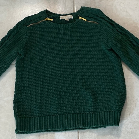 Michael Kors Sweater M Chunky Knit Cable Preppy Academia Classic Retro Autumn - Picture 1 of 9